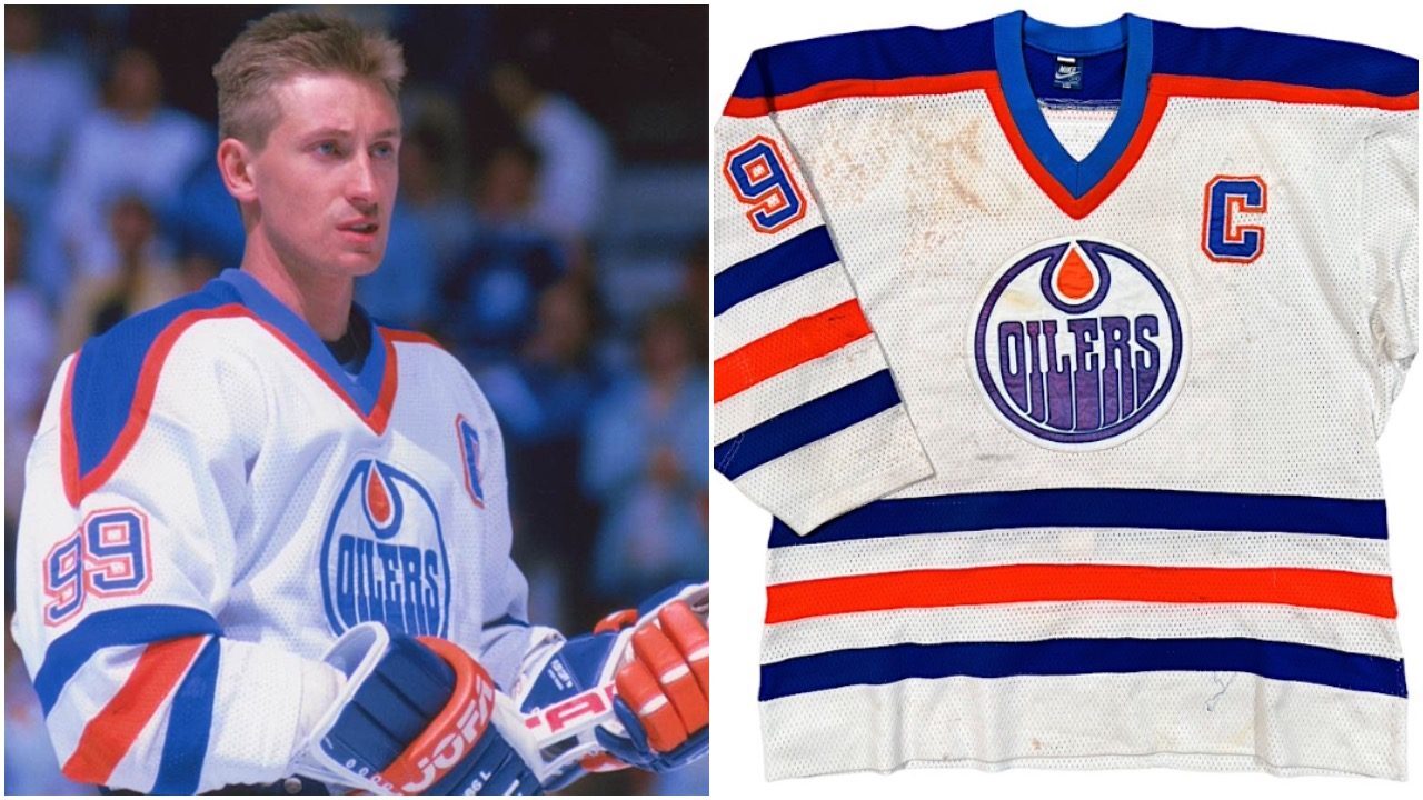 Oilers best sale jersey gretzky